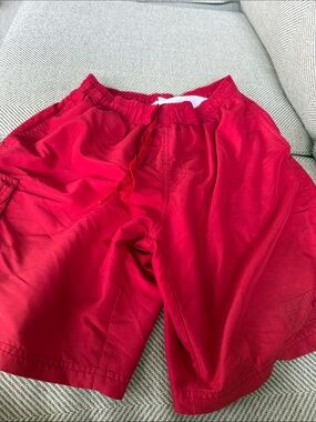Dolfin Red Mens Swim Trunks
